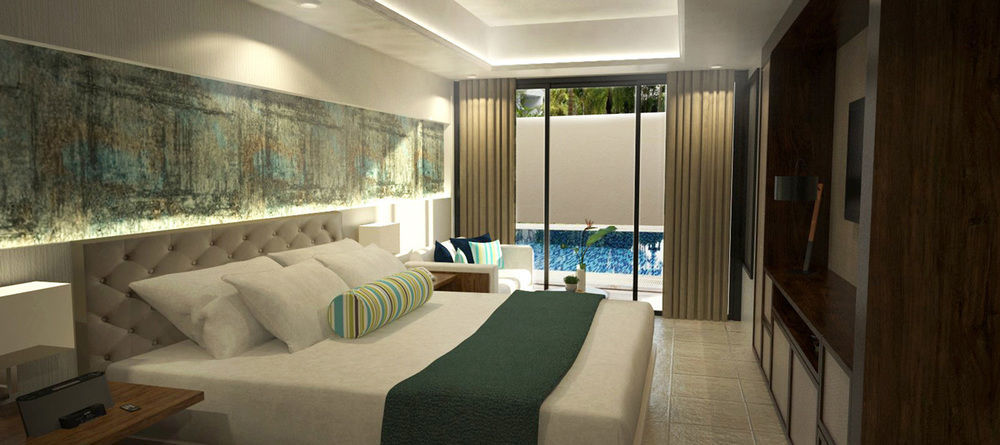 Henann Prime Beach Resort Balabag  Eksteriør bilde A bedroom in the hotel